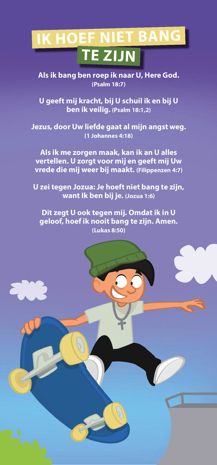 Proclamatiekaart Ik hoef niet bang te zijn