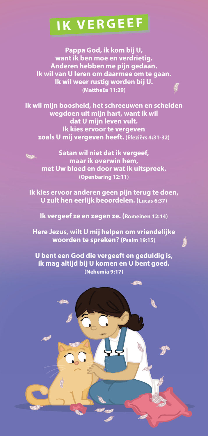 Proclamatiekaart Ik  vergeef