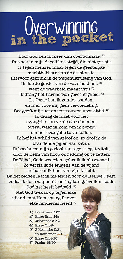 Proclamatiekaart Overwinning in the pocket