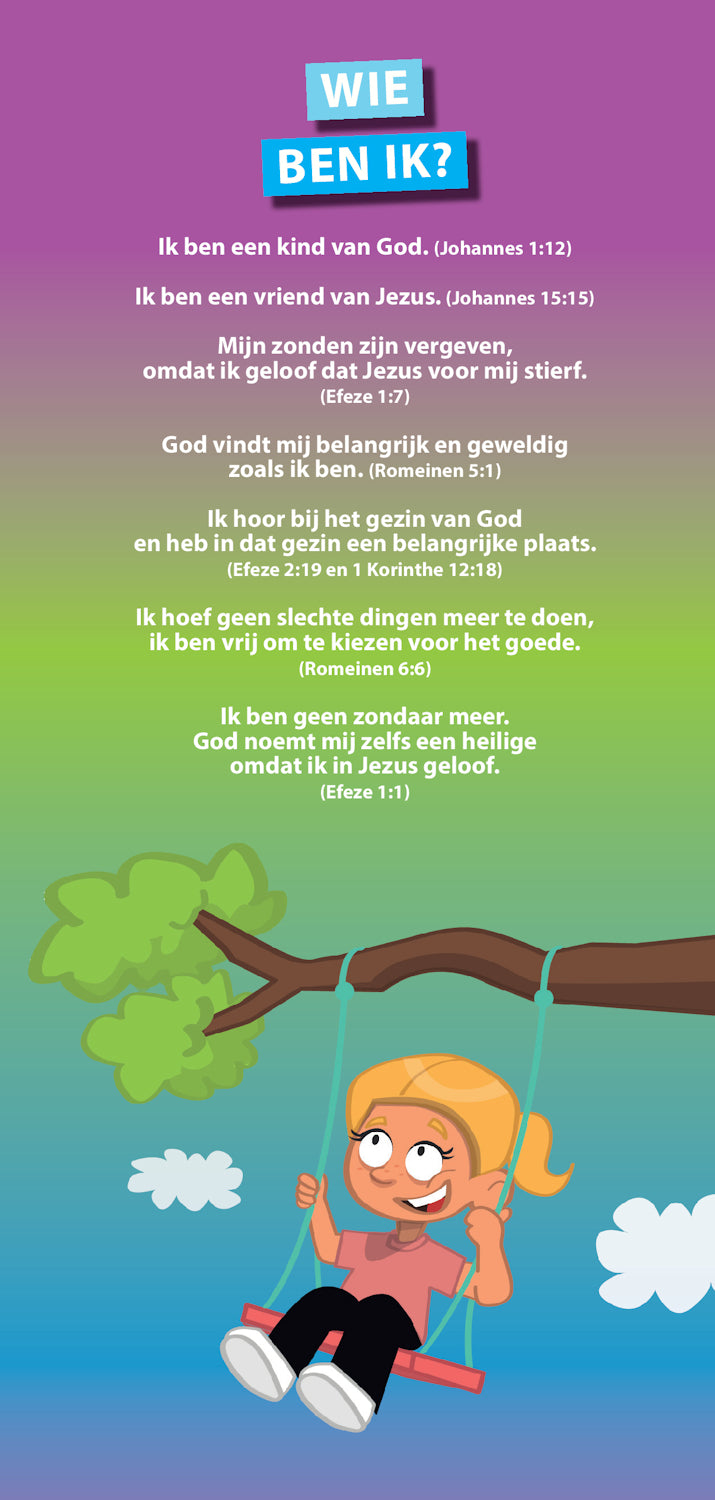 Proclamatiekaart Wie ben ik?